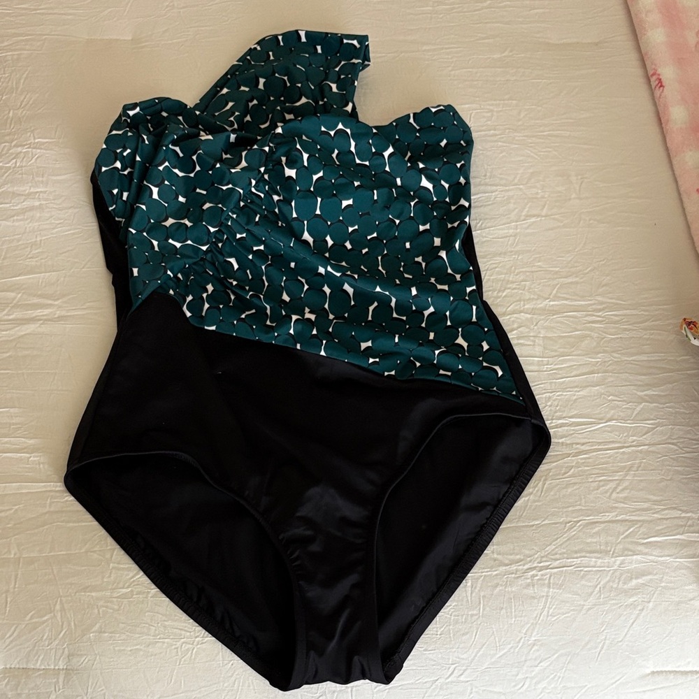 Magicsuit Black and Teal One-Piece Swimsuit